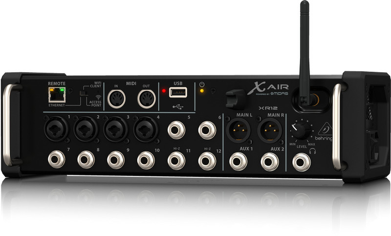 Behringer XR12 12канала Черный аудиомикшер