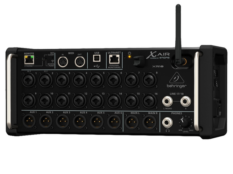 Behringer XR18 18Kanäle Schwarz Audio-Mixer