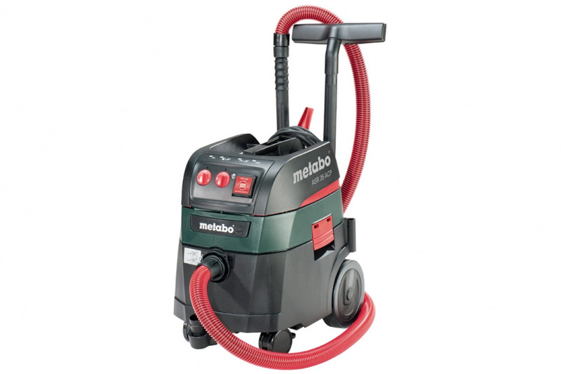 Metabo ASR 35 H ACP Drum vacuum cleaner 35L 1400W Black,Green,Red
