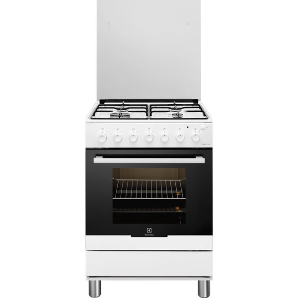 Electrolux RKG61161OW Freistehend Gas hob A Weiß Küchenherd