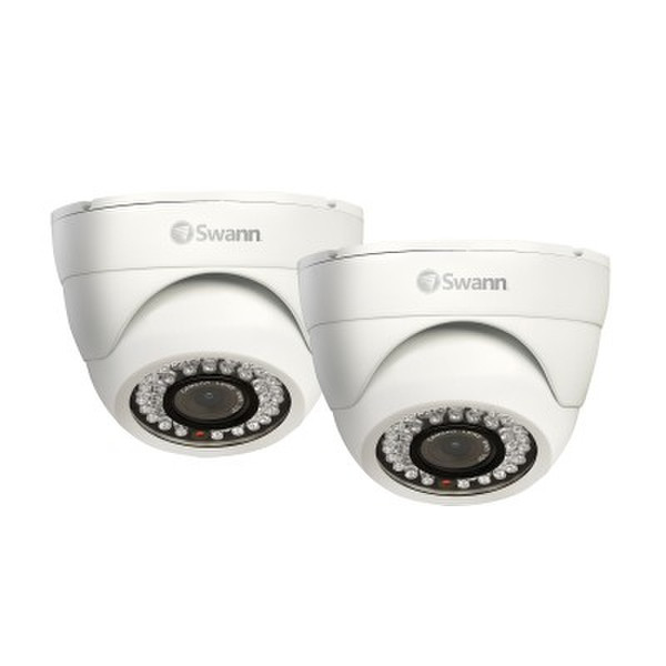 Swann PRO-743 CCTV security camera Indoor & outdoor Dome White