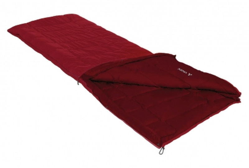 VAUDE Navajo 500 SYN Rectangular sleeping bag Polyester Rot