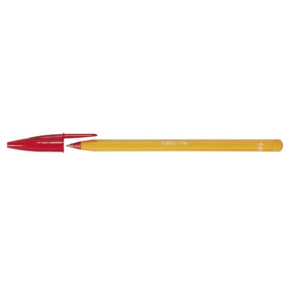 BIC 8099241 Stick ballpoint pen Fine Orange,Red ballpoint pen