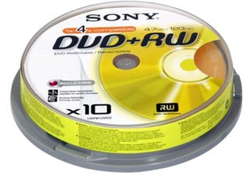Sony DVD+RW 4.7GB 10pc(s)
