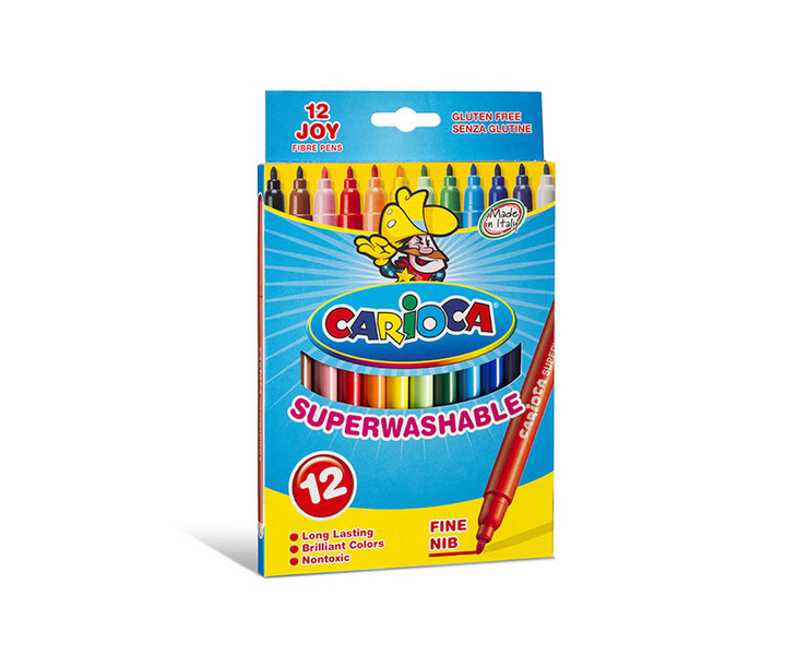 Carioca Joy Fine Multicolour 12pc(s) felt pen