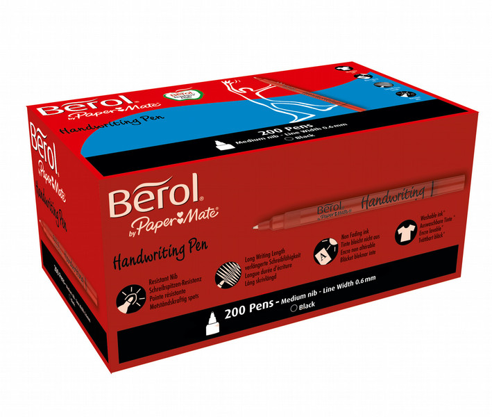 Berol S0879290 Black 200pc(s) ballpoint pen