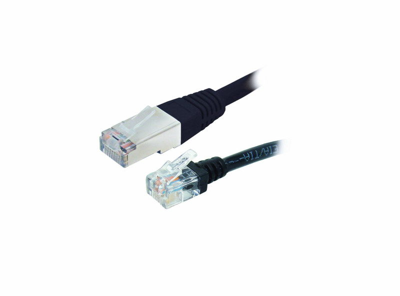 Omenex 283640 3m Black networking cable