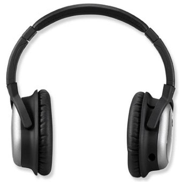 Logitech Noise cancelling Headphones Schwarz, Silber Ohraufliegend Kopfhörer