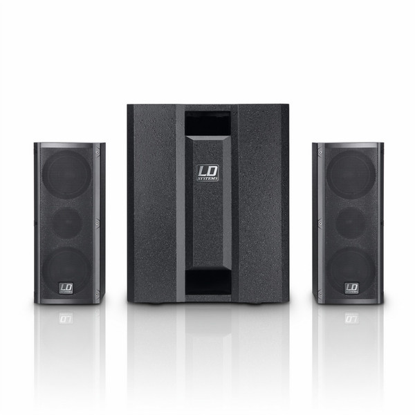LD Systems DAVE 8 ROADIE Freestanding Public Address (PA) system 115W Black