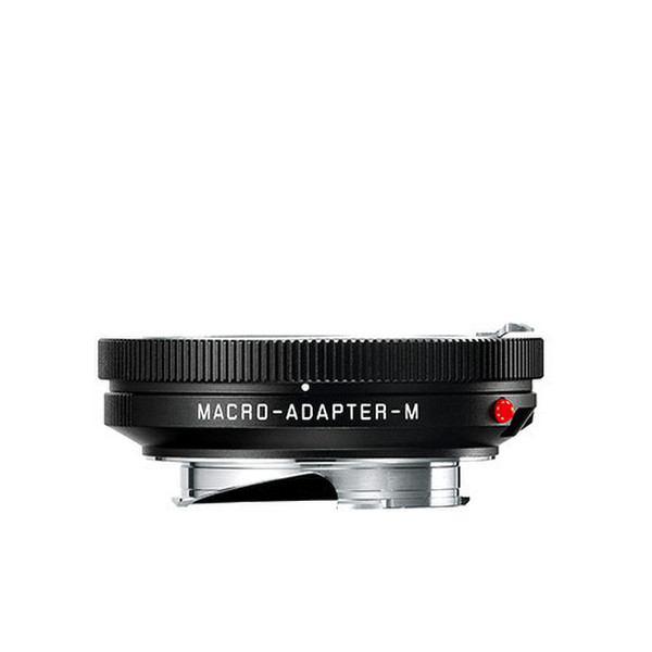 Leica Macro Adapter M Беззеркальный цифровой фотоаппарат со сменными объективами Macro lens Черный, Нержавеющая сталь
