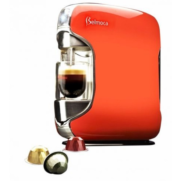 Belmoca Belina Espressomaschine 1l 25Tassen Rot