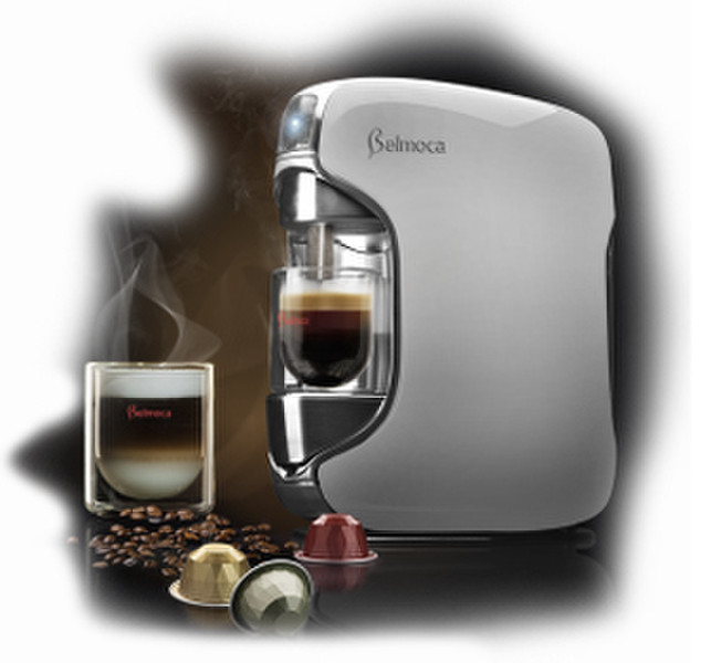 Belmoca Belina Espresso machine 1л 25чашек Cеребряный, Титановый