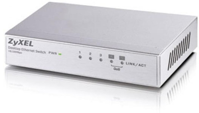 ZyXEL ES-105A Unmanaged Fast Ethernet (10/100) Silver