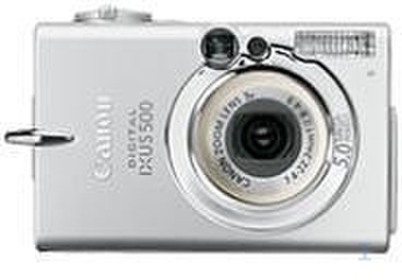 Canon Digital IXUS 500 + CP330 5МП CCD Cеребряный