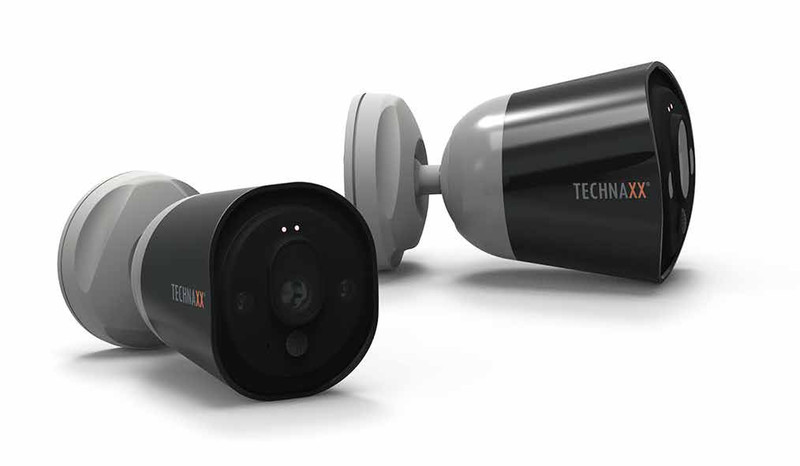Technaxx TX-55 IP security camera Indoor & outdoor Cube Black,Grey