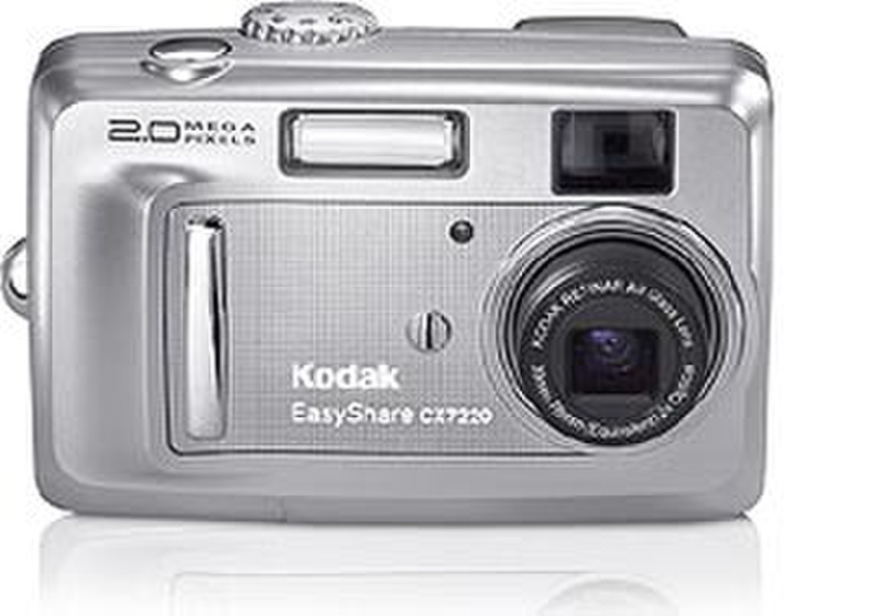 Kodak EASYSHARE CX7220 Zoom Digital Camera 2MP CCD Silver