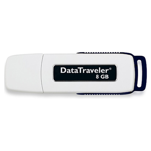 Kingston Technology DataTraveler 8GB 8ГБ USB 2.0 Тип -A Черный USB флеш накопитель