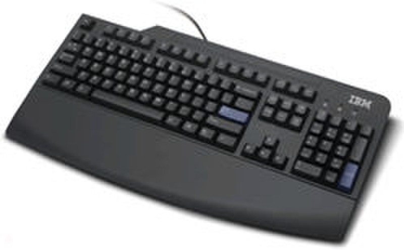 IBM Preferred Pro Full Size Keyboard - PS/2 - Belgium/UK PS/2 Schwarz Tastatur