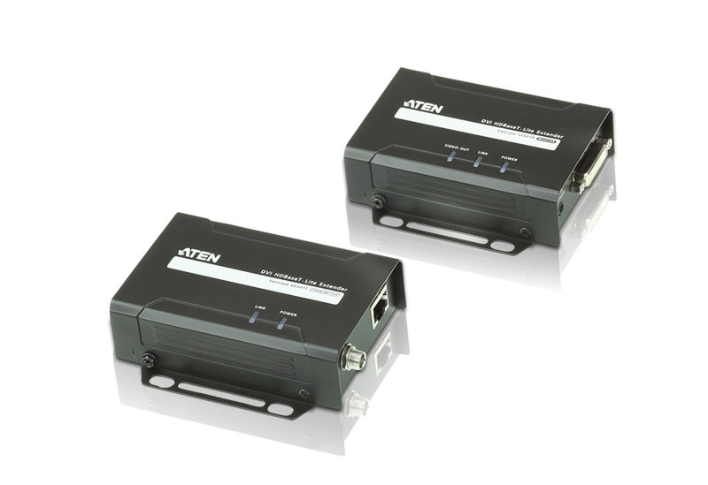Aten VE601 AV transmitter & receiver Schwarz Audio-/Video-Leistungsverstärker