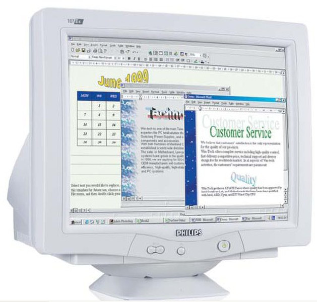 Philips 17" Digitalized CRT Monitor