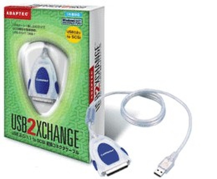 Adaptec USB2-Xchange Kit SCSI>USB2.0 кабельный разъем/переходник