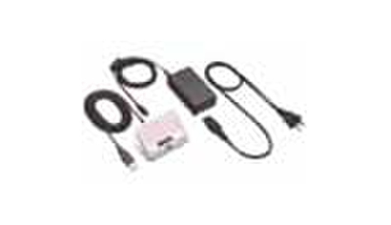 Sony USB cradle for synchronising data between PC and Cliй for PEG-TG50 & PEG-SJ33. Black power adapter/inverter