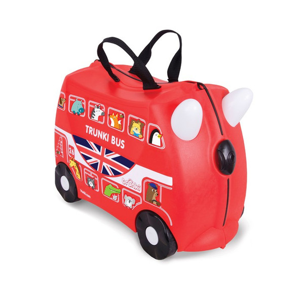 Trunki Boris the Bus Travel bag 18L Plastic Black,Red