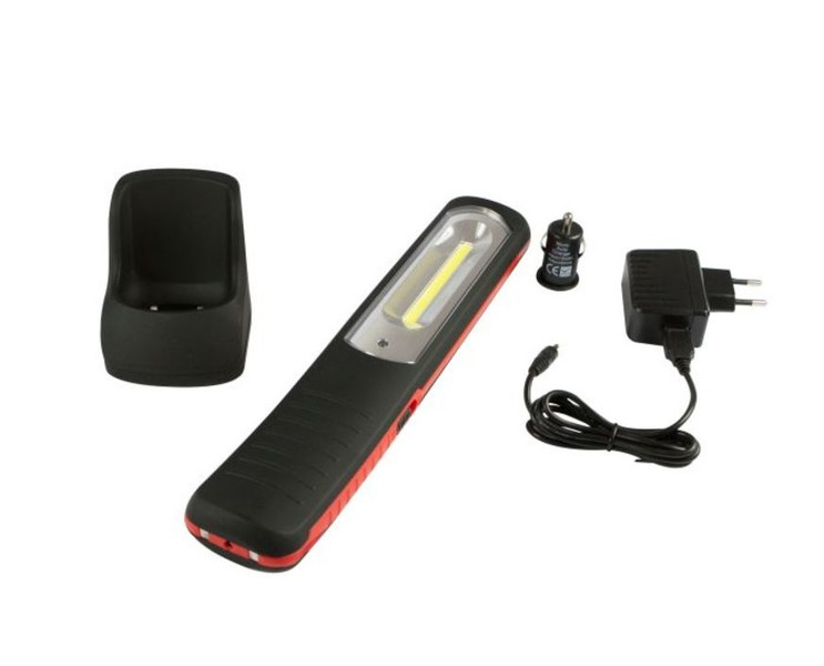 Synergy 21 S21-LED-000739 Hand-Blinklicht LED Schwarz, Rot Taschenlampe