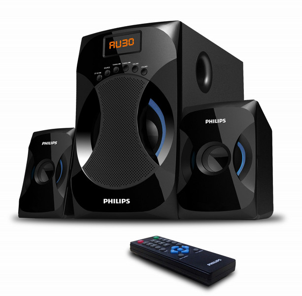 Philips MMS4545B/94 2.1channels 40W Black speaker set
