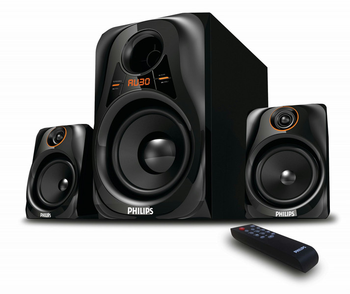 Philips MMS2560F/94 2.1channels 20W Black speaker set