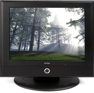 Denver DFT-1504BLACK 15Zoll HD Schwarz LCD-Fernseher