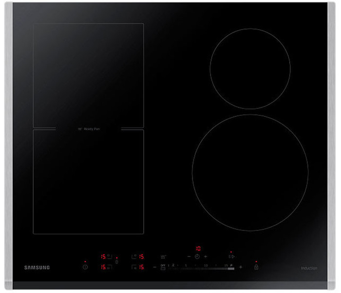 Samsung NZ64H57477K Built-in Induction Black,Stainless steel hob