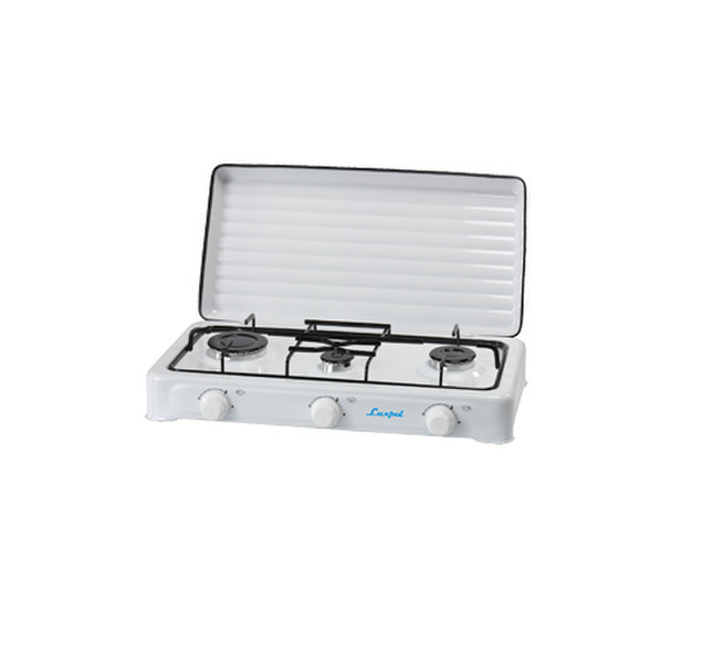 Luxpol K03S Tabletop Gas White hob