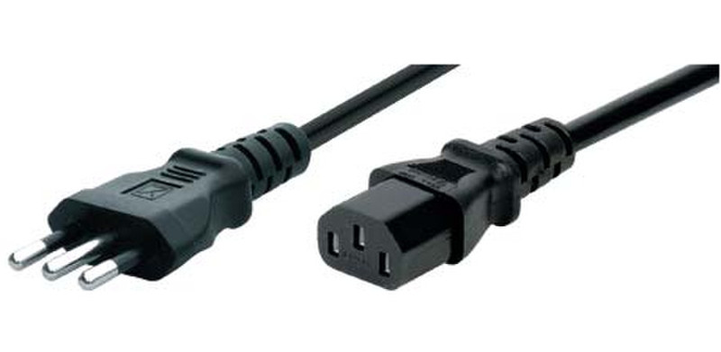 Tecline 35032 1.8m Black power cable
