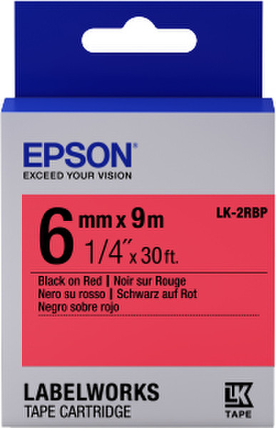 Epson LK-2RBP label-making tape