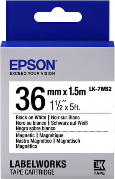 Epson LK-7WB2 этикеточная лента