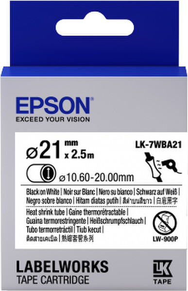 Epson LK-7WBA21 Etiketten erstellendes Band