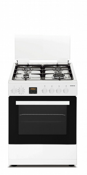 Inventum VFG6032WGWIT Freestanding Gas hob A White cooker