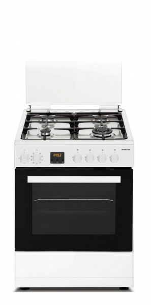 Inventum VFG6032WGWIT Freistehend Gas hob A Weiß Küchenherd