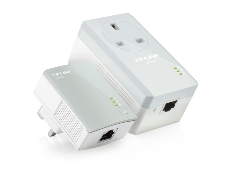 TP-LINK AV500 500Mbit/s Eingebauter Ethernet-Anschluss Weiß 1Stück(e) PowerLine Netzwerkadapter