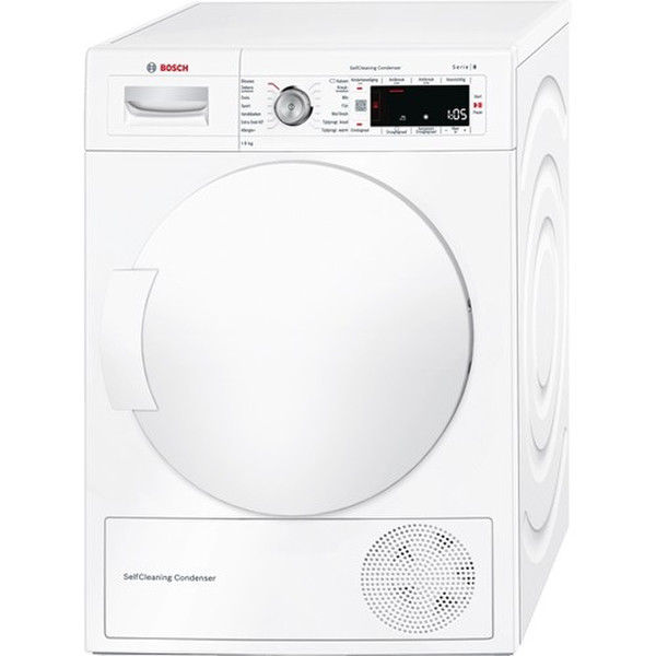 Bosch WTW84562NL freestanding Front-load 9kg A++ White tumble dryer