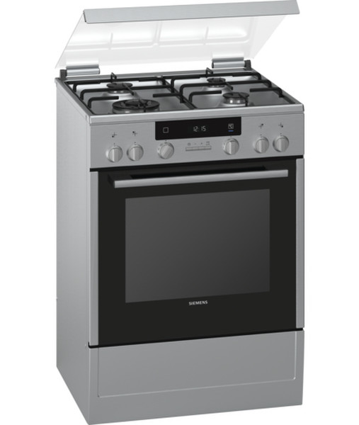 Siemens HX74W520N Freistehend Gas hob A Edelstahl Küchenherd