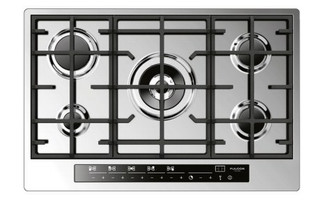 Fulgor Milano CPH 765 GWK TC X Built-in Gas Black,Stainless steel hob
