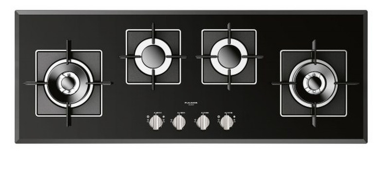Fulgor Milano LH 1124 G 2DWK BK Built-in Gas Black hob