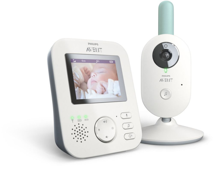 Philips AVENT Baby monitor SCD620/05 FHSS Белый baby video monitor