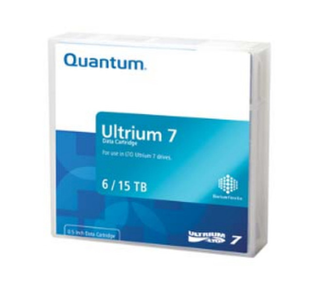 Quantum 3-07185-10 15GB LTO blank data tape