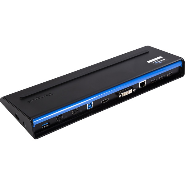 Targus USB 3.0 SuperSpeed USB 3.0 (3.1 Gen 1) Type-A Schwarz, Blau