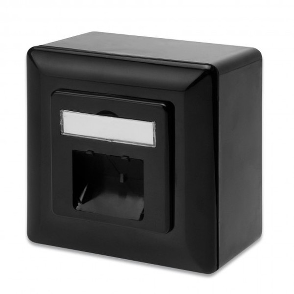 Ligawo 1019034 RJ-45 Black socket-outlet