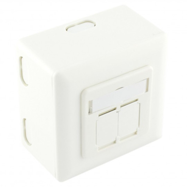 Ligawo 1019020 RJ-45 White socket-outlet