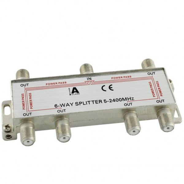 Ligawo 6552103 Cable splitter Silber Kabelspalter oder -kombinator